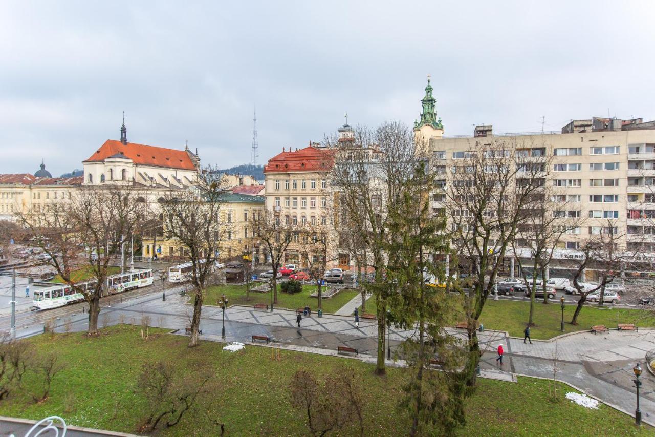 Біля Дзиги Сучасна Квартира На Вулиці Вірменській 35 Lviv Exterior photo